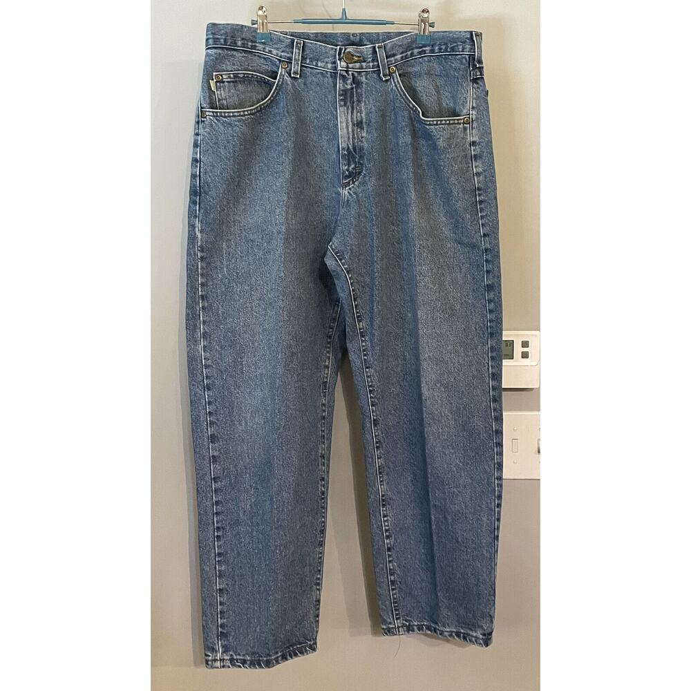 LL Bean Jeans Double L Heavyweight Denim USA Made Vintage 36X30 Actual